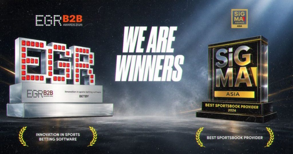 BETBY Keeps Winning Streak Rolling with More 2026 Awards
