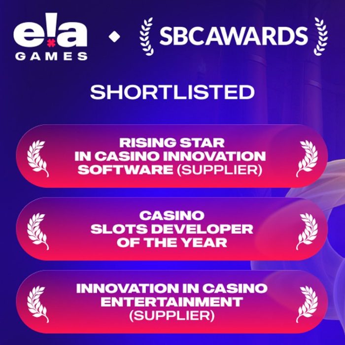ELA Games Lands Three Nominations at SBC Awards 2026