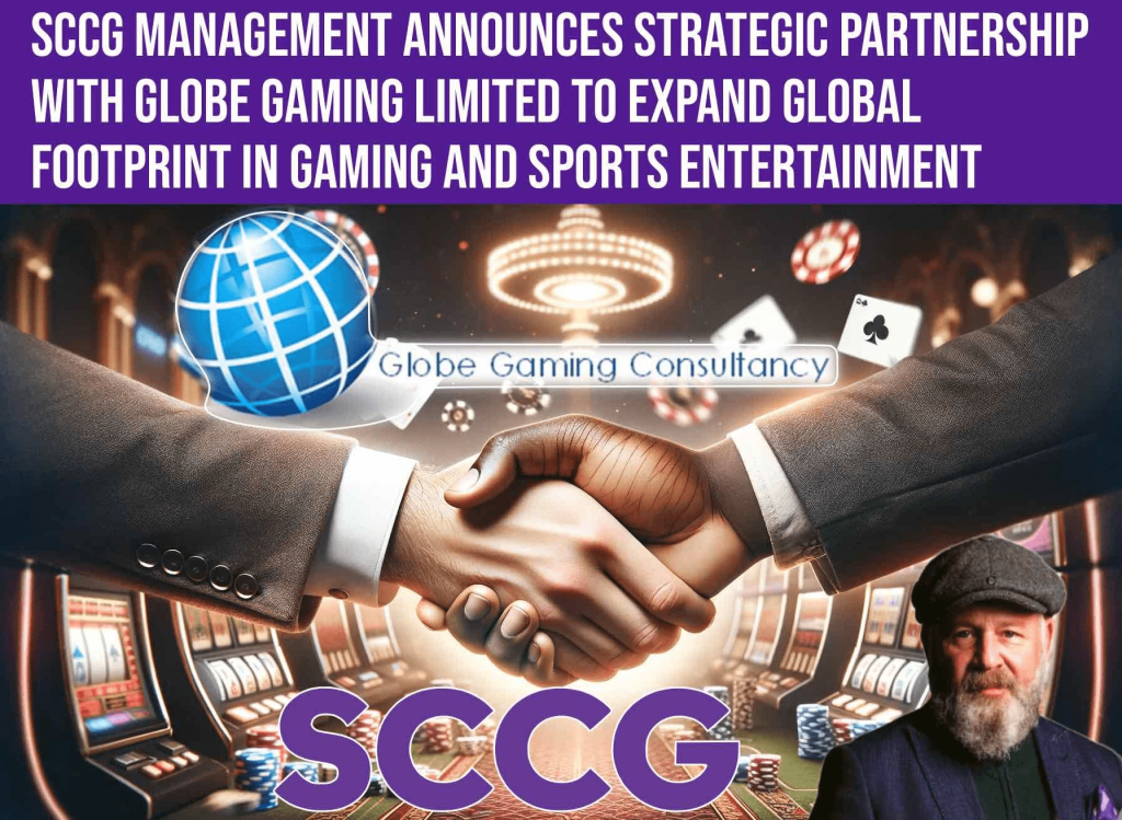 SCCG Management Partners with Globe Gaming to Expand Global Reach