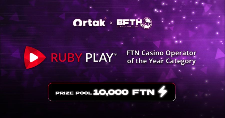 RubyPlay Throws Down 10K in FTN to Honor Top Casino at 2025 Awards
