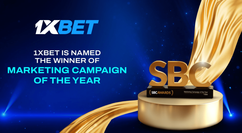 1xBet Secures “Marketing Campaign of the Year” at SBC Awards 2025