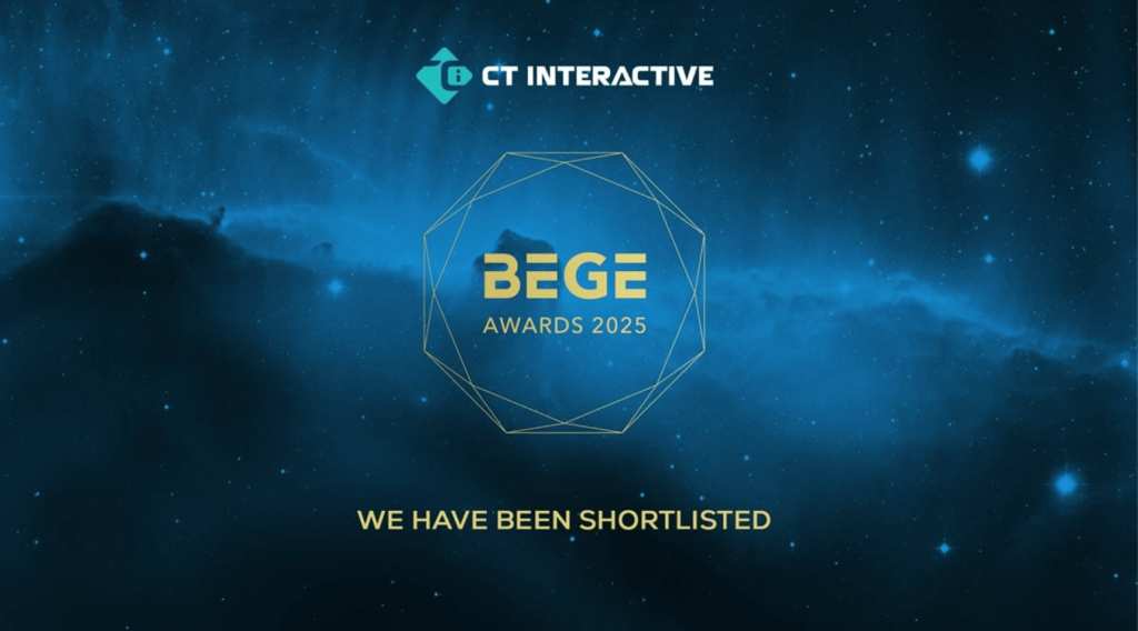 CT Interactive Celebrates Three BEGE Awards 2025 Nominations